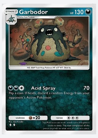 Garbodor — catalogusbeeld