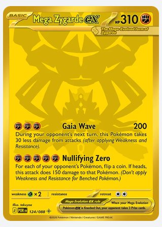 Mega Zygarde ex — catalogusbeeld