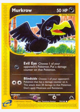 Murkrow — catalogusbeeld