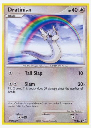 Dratini — catalogusbeeld