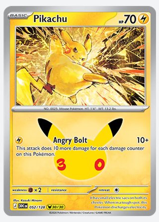 Pikachu — catalogusbeeld