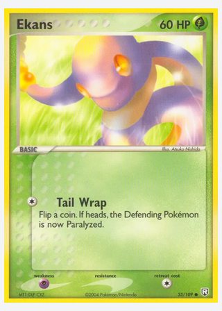Ekans — catalogusbeeld