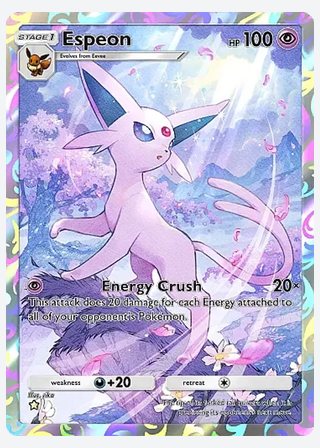 Espeon — catalogusbeeld