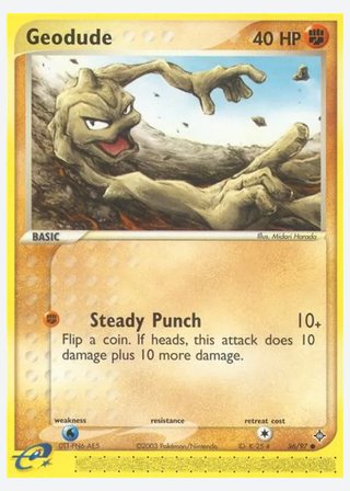 Geodude — catalogusbeeld