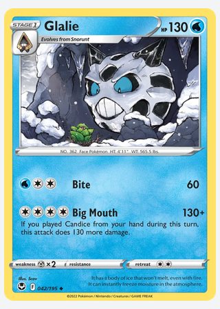 Glalie — catalogusbeeld