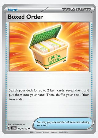 Boxed Order — catalogusbeeld