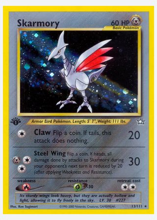 Skarmory — catalogusbeeld