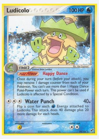 Ludicolo — catalogusbeeld