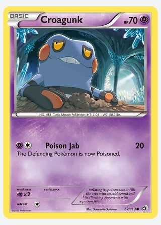 Croagunk — catalogusbeeld
