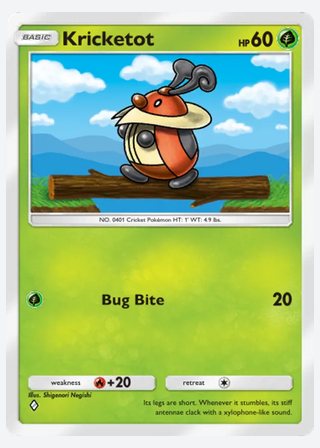 Kricketot — catalogusbeeld