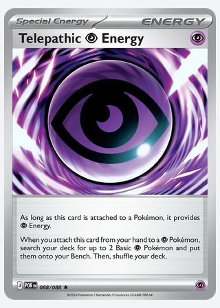 Telepathic Psychic Energy — catalogusbeeld