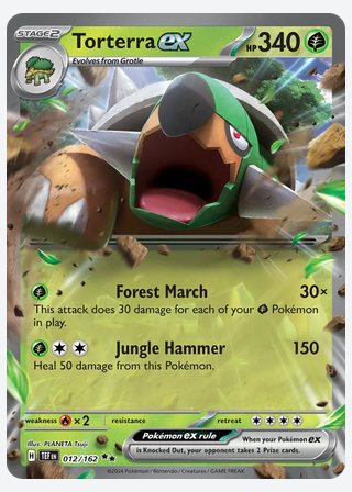 Torterra ex — catalogusbeeld
