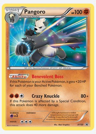 Pangoro — catalogusbeeld