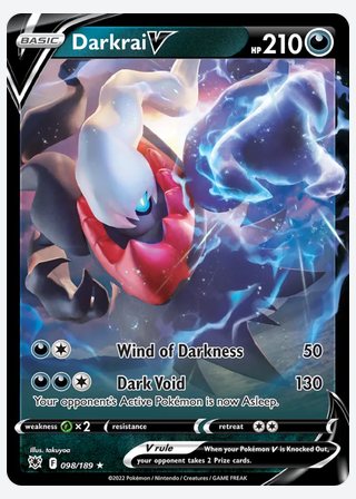 Darkrai V — catalogusbeeld