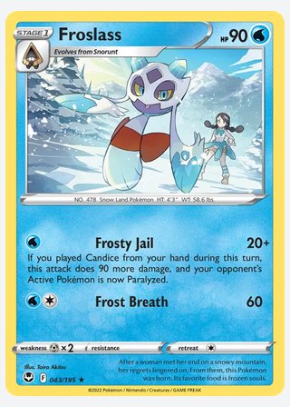 Froslass — catalogusbeeld