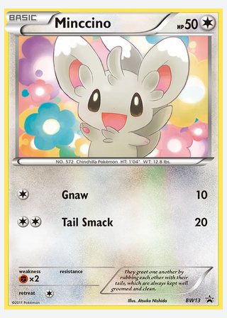 Minccino — catalogusbeeld