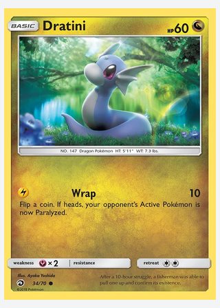 Dratini — catalogusbeeld