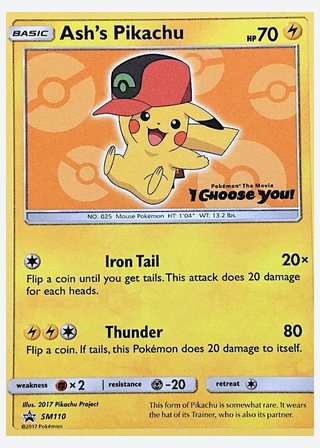 Ash's Pikachu — catalogusbeeld