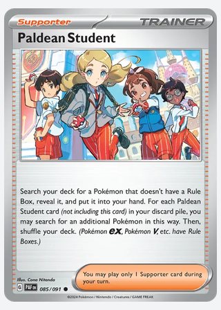 Paldean Student — catalogusbeeld