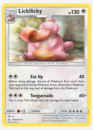 Lickilicky — catalogusbeeld