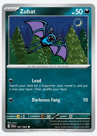 Zubat — catalogusbeeld