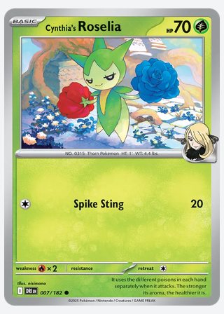 Cynthia's Roselia — catalogusbeeld