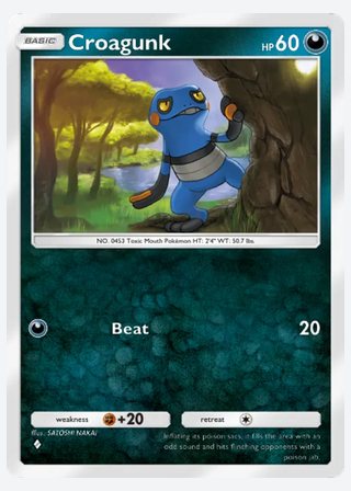 Croagunk — catalogusbeeld