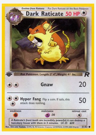 Dark Raticate — catalogusbeeld