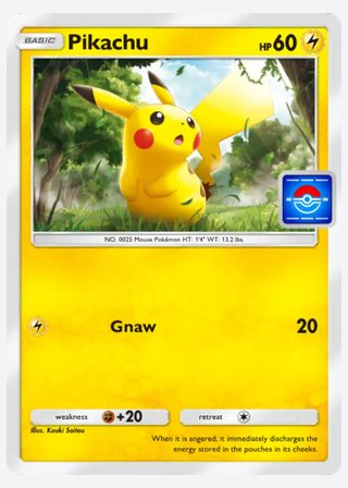 Pikachu — catalogusbeeld