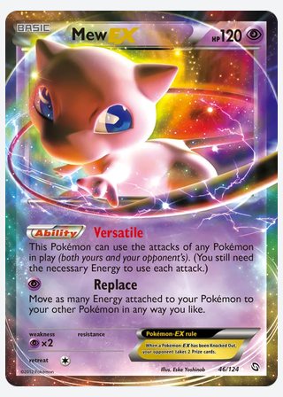 Mew-EX — catalogusbeeld