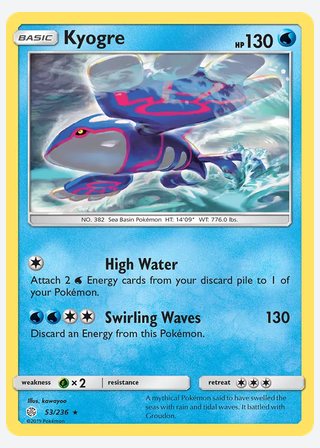 Kyogre — catalogusbeeld