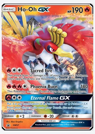 Ho-Oh GX — catalogusbeeld