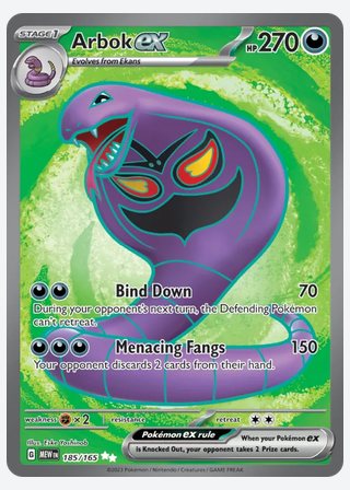 Arbok ex — catalogusbeeld