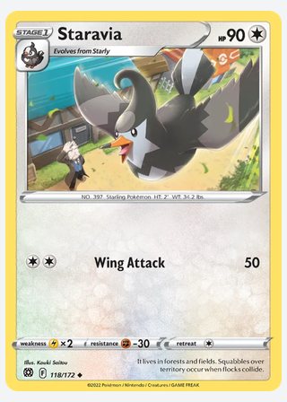 Staravia — catalogusbeeld
