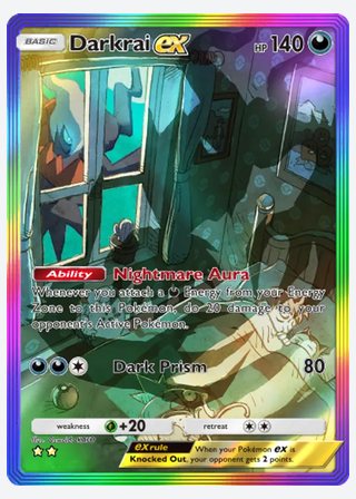 Darkrai ex — catalogusbeeld