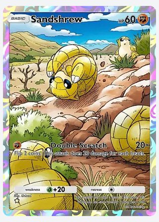 Sandshrew — catalogusbeeld