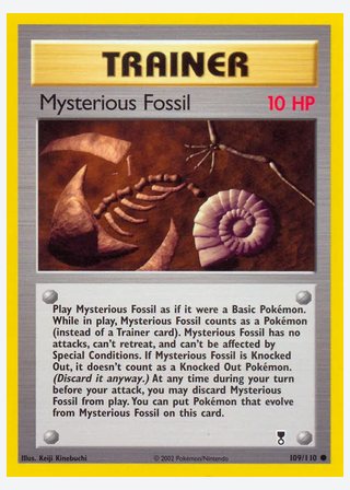 Mysterious Fossil — catalogusbeeld