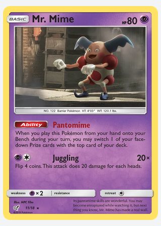 Mr. Mime — catalogusbeeld