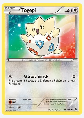 Togepi — catalogusbeeld