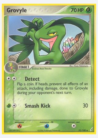 Grovyle — catalogusbeeld