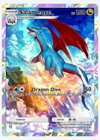 Salamence — catalogusbeeld