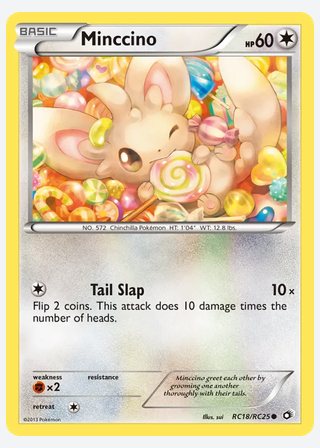 Minccino — catalogusbeeld