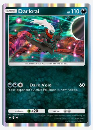 Darkrai — catalogusbeeld