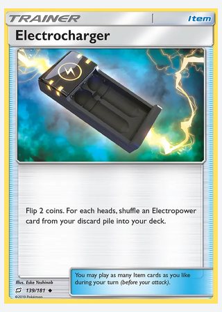 Electrocharger — catalogusbeeld