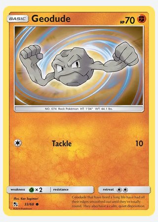 Geodude — catalogusbeeld