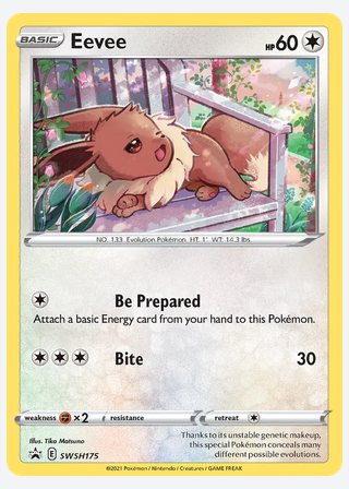 Eevee — catalogusbeeld