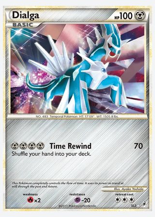 Dialga — catalogusbeeld