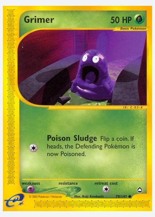 Grimer — catalogusbeeld