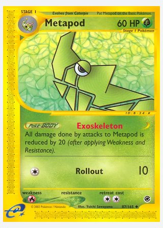 Metapod — catalogusbeeld