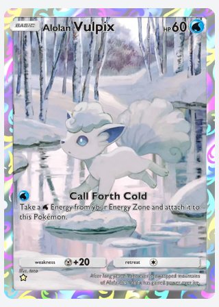 Alolan Vulpix — catalogusbeeld